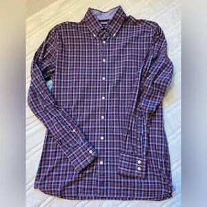 Hackett Men’s Slim Fit Plaid Shirt - size Medium